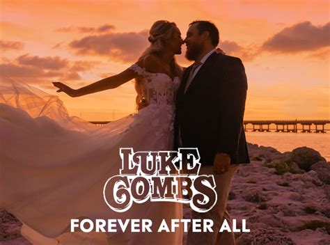 Luke Combs turned footage from his actual wedding into a music video for a song inspired by his wife, Nicole. The new " Forever After All " video finds Combs at his …
